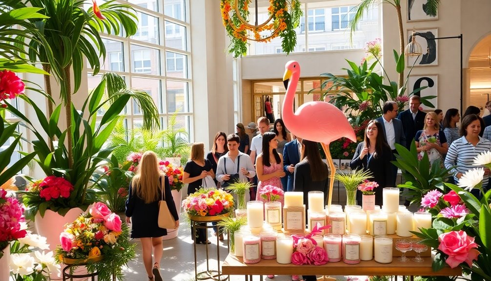 flamingo estate pop up experience