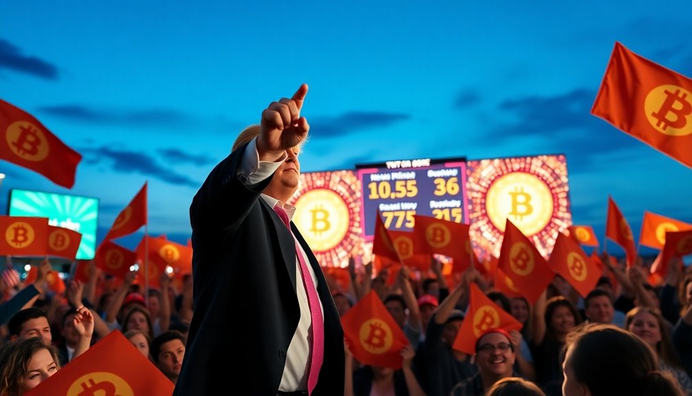 trump supports bitcoin growth