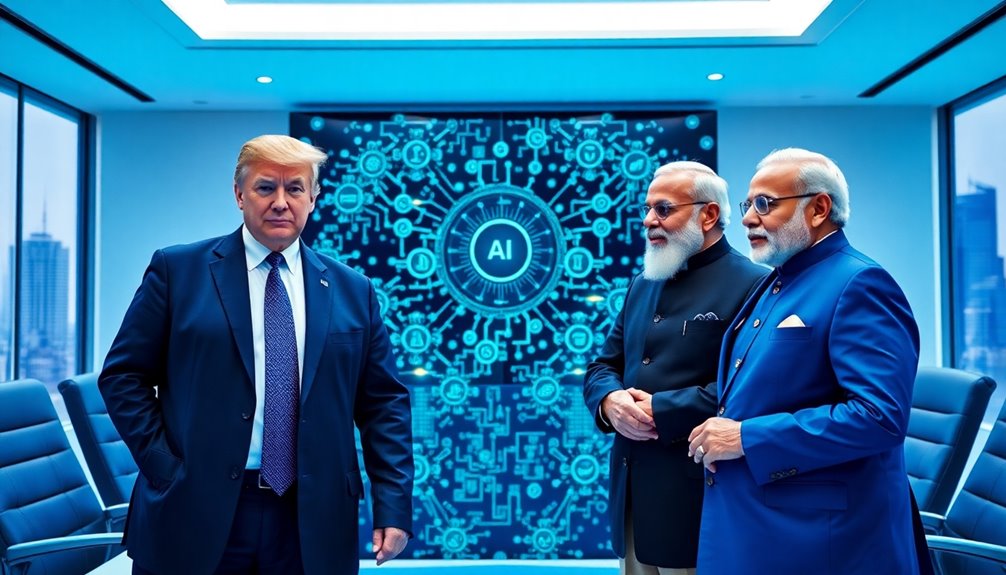 trump and modi collaborate on ai