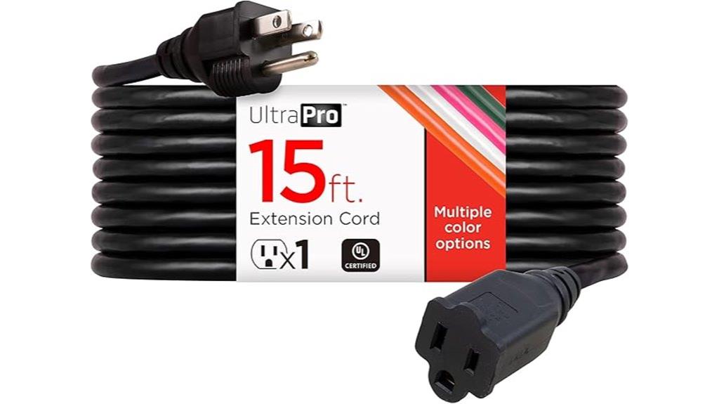15 foot outdoor extension cord