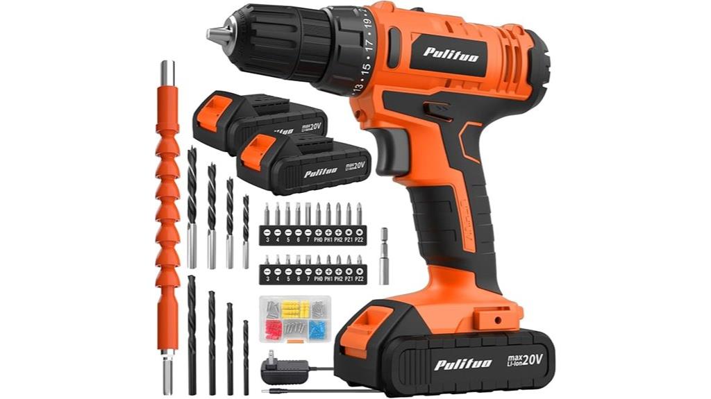 20v cordless drill kit