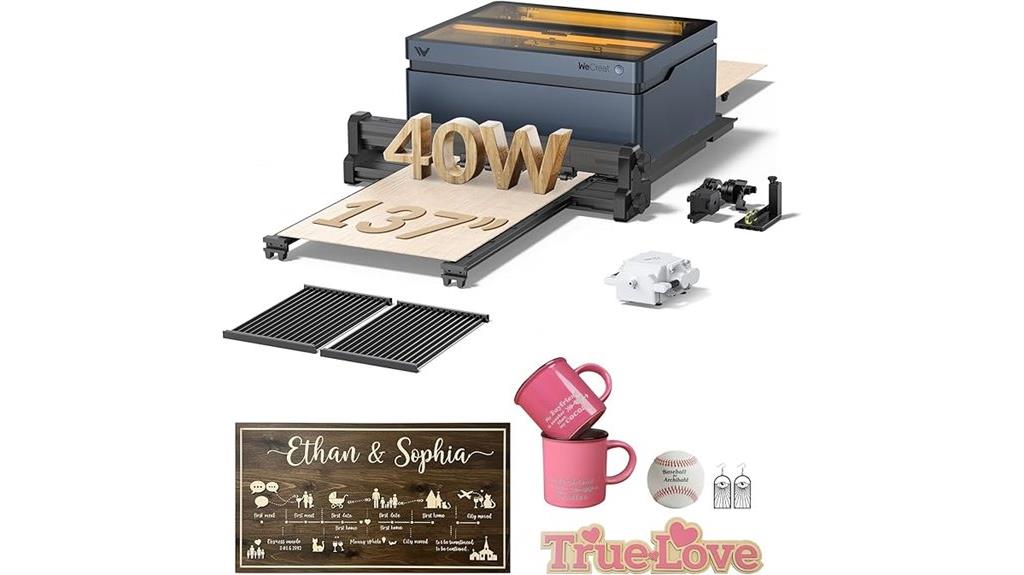 40w laser engraver features