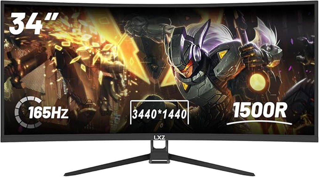 4k 165hz frameless monitor