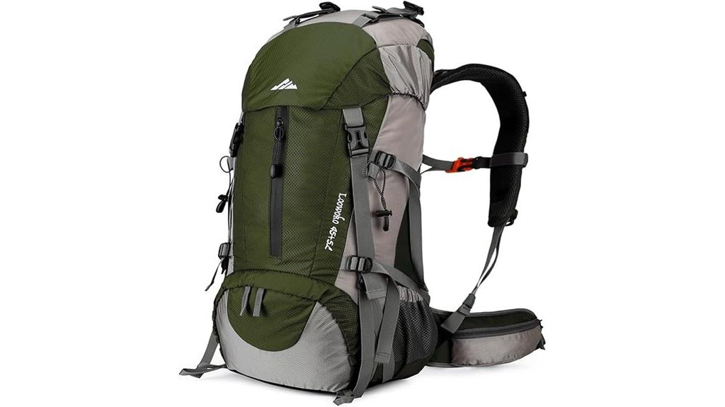 50l rainproof hiking backpack