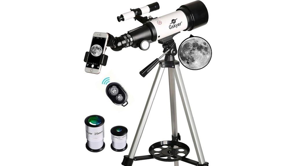 70mm refracting telescope set