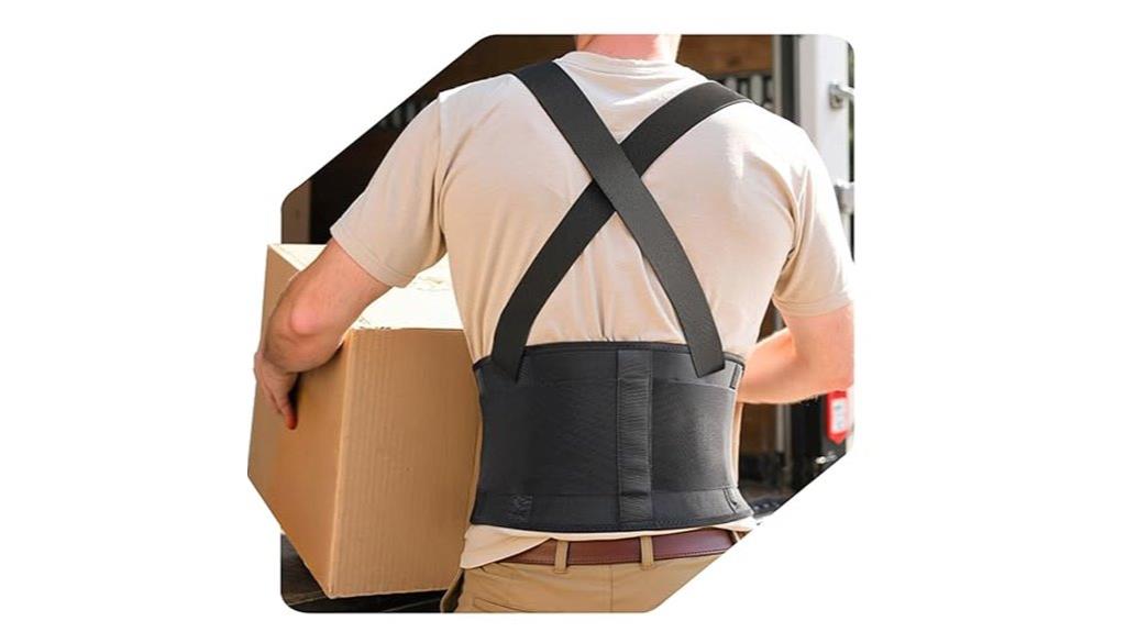 adjustable breathable back support