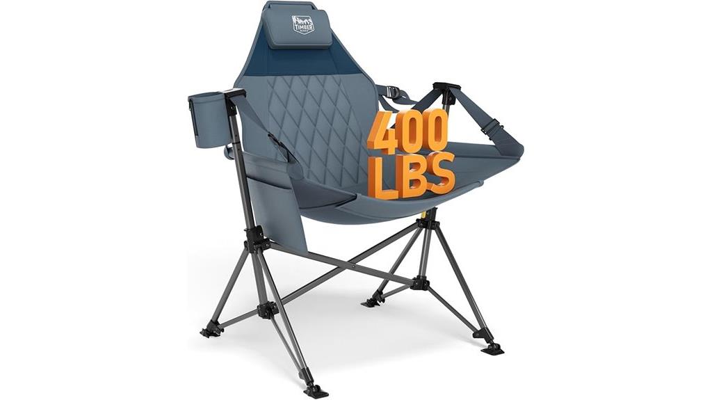 adjustable camping chair height