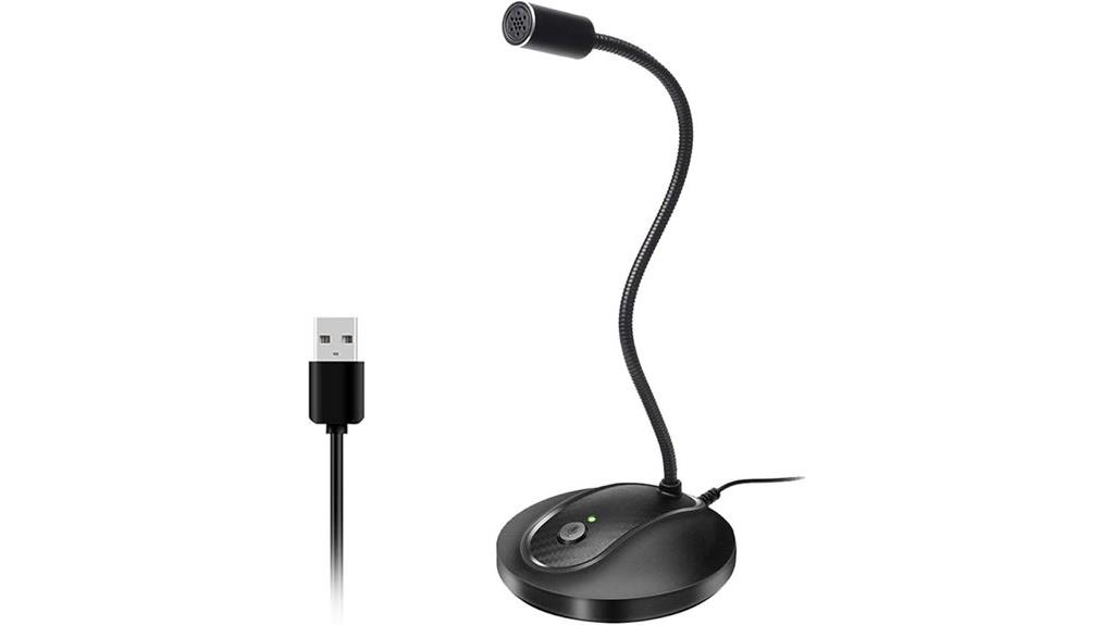 adjustable gooseneck noise cancellation