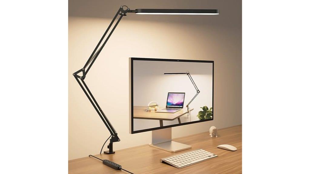 adjustable memory desk lamp