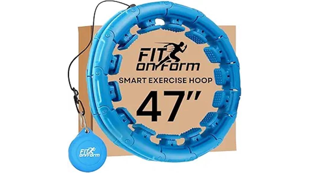 adjustable weighted hula hoop