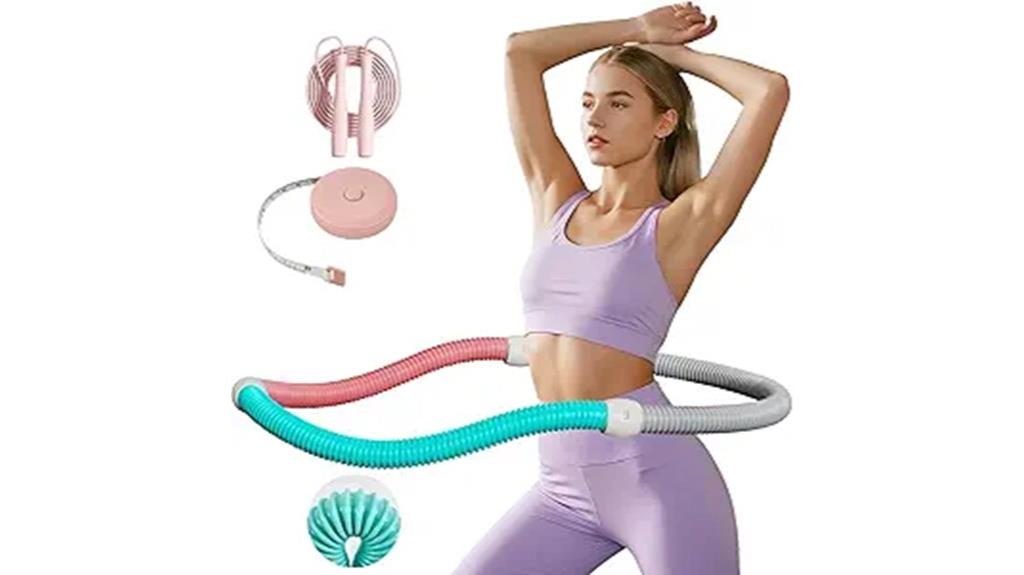 adult weighted hula hoop