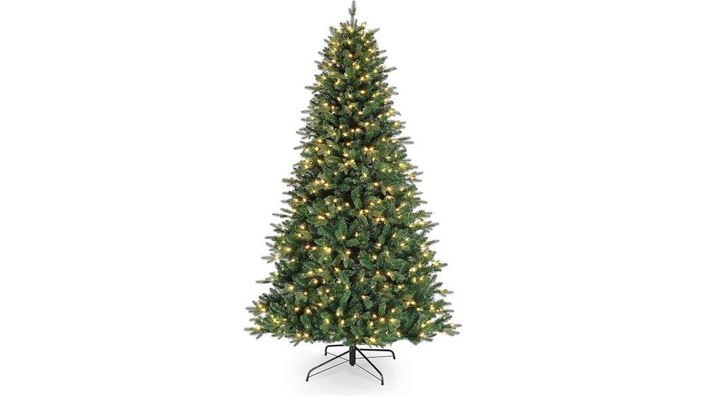 alexa compatible pre lit christmas tree