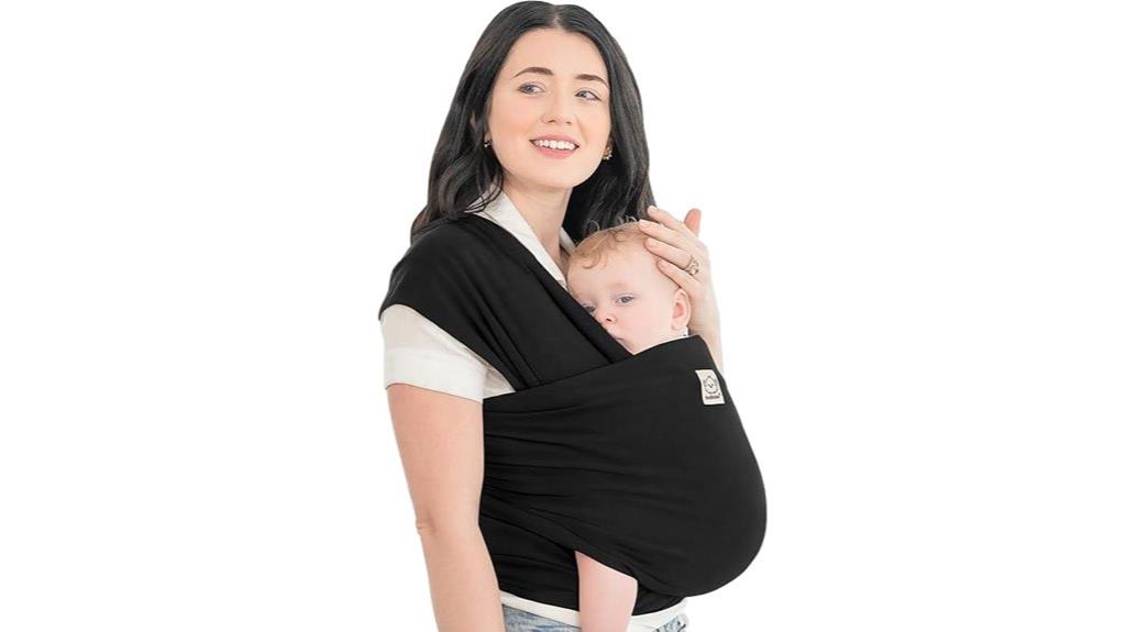 all in one black baby carrier