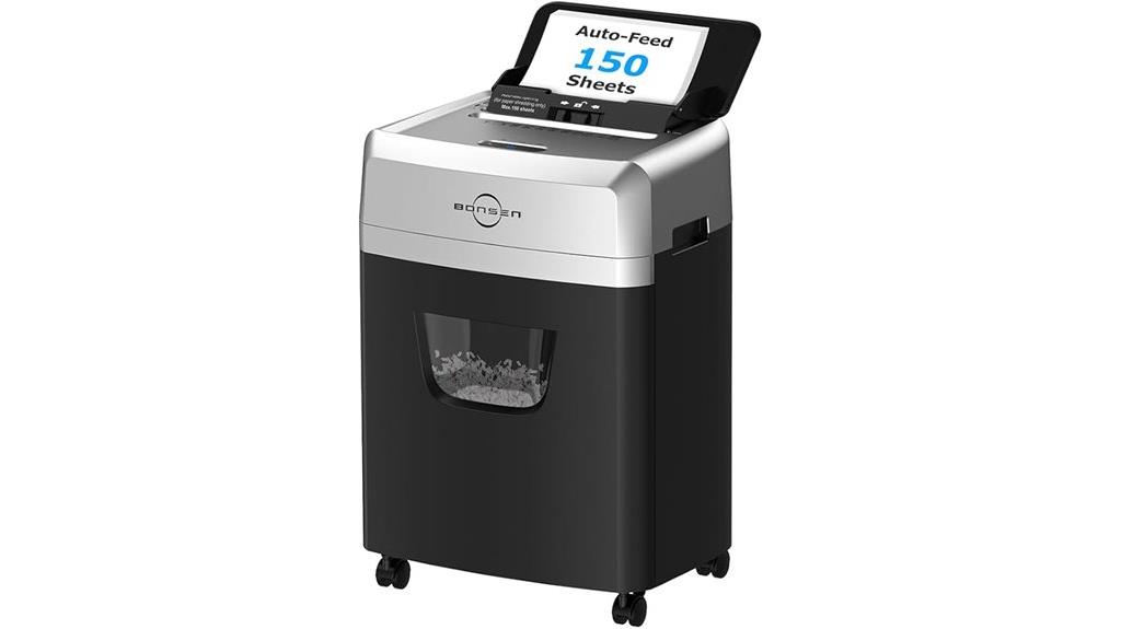 automatic 150 sheet shredder