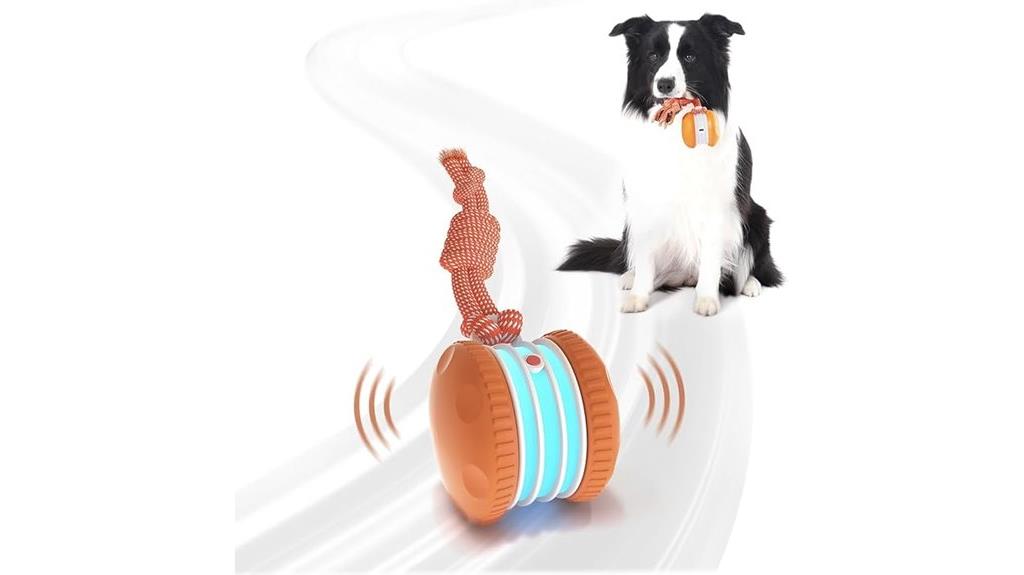 automatic moving dog toy