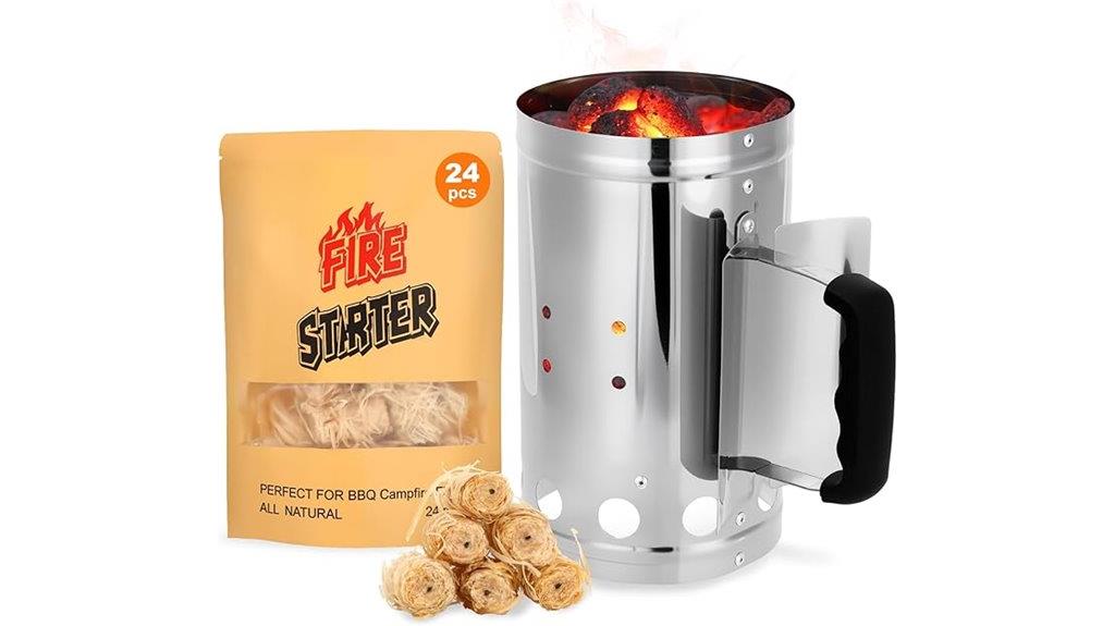 charcoal barbecue chimney starter