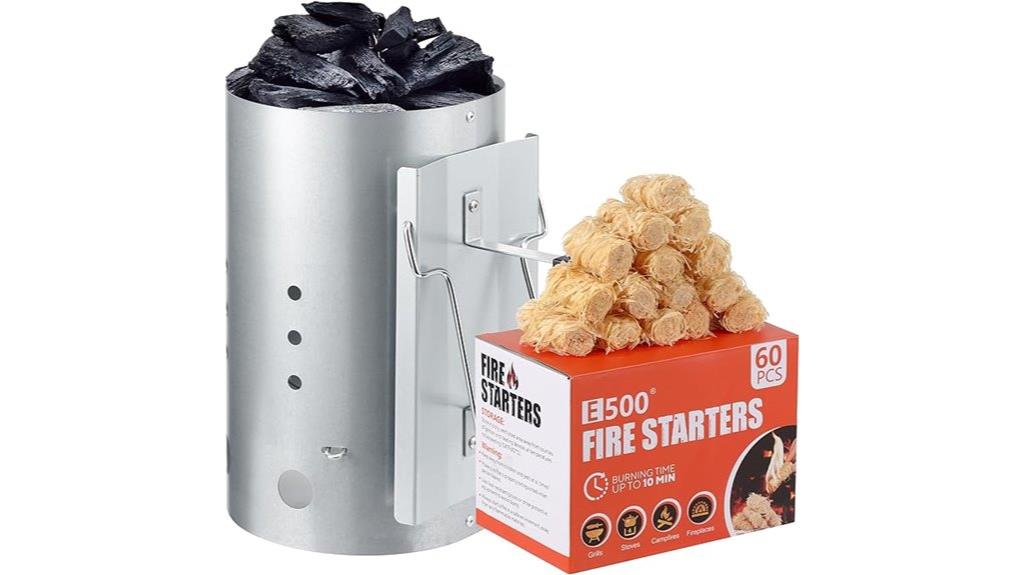 charcoal starter kit pack
