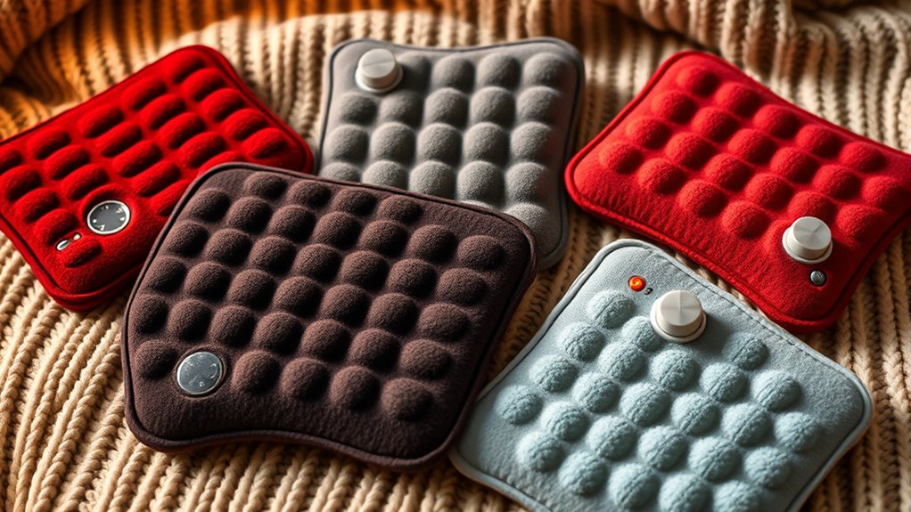 choosing comfortable safe heating pads