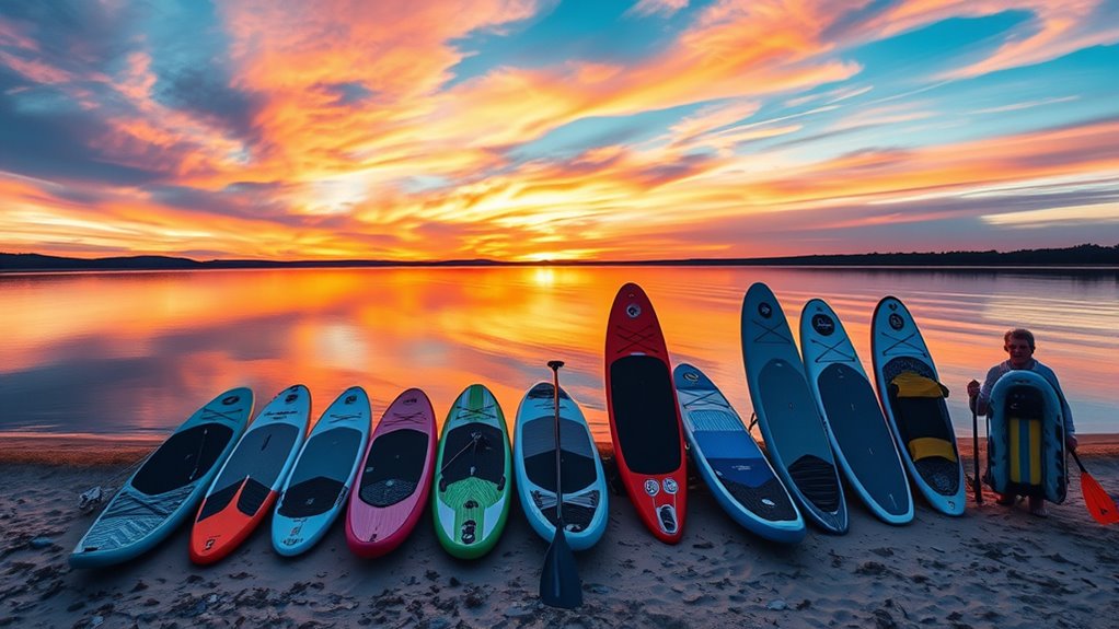 choosing paddle board specifications