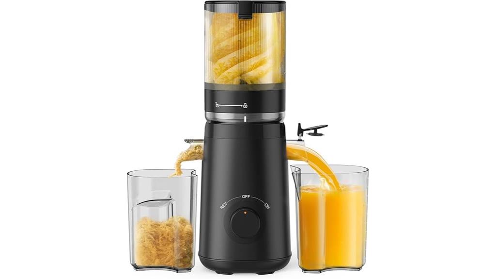 cold press juicer large feed