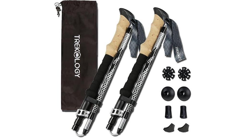 collapsible hiking poles pack