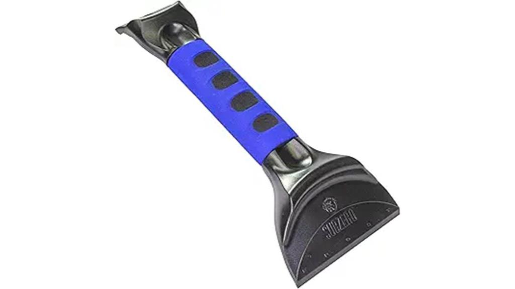 colorful subzero ice scraper