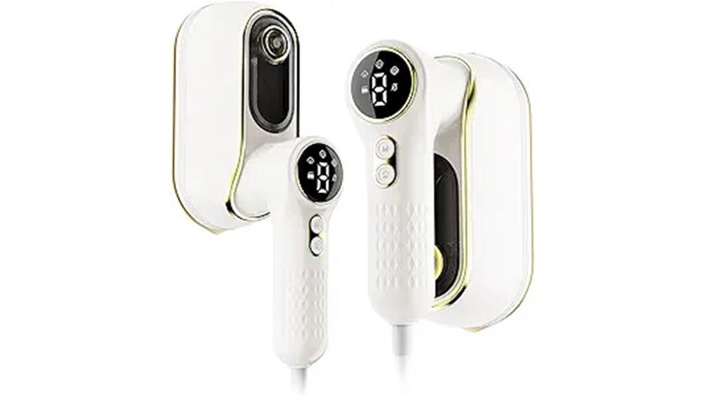 compact 1200w fabric steamer