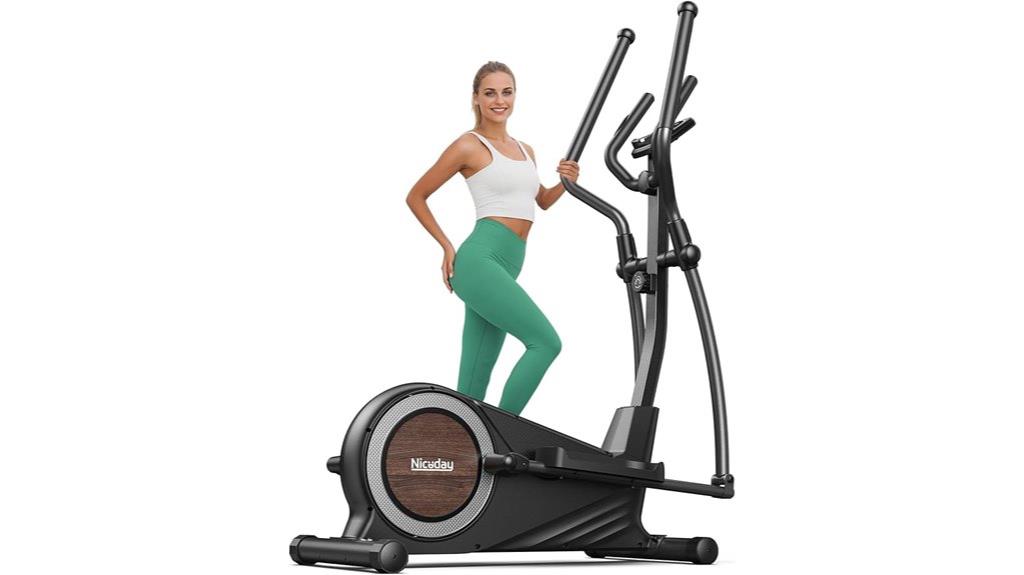 compact elliptical exercise machine