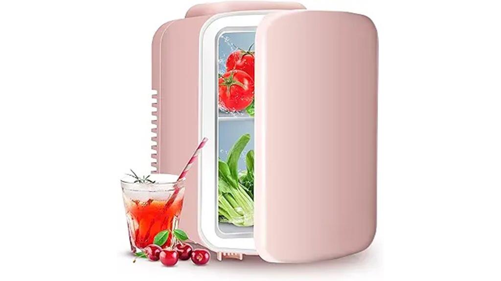 compact food and drink cooler