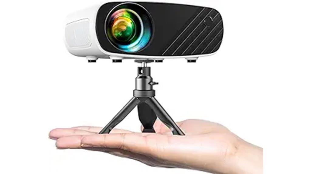 compact hd iphone projector