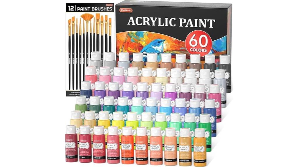 complete 72 paint set