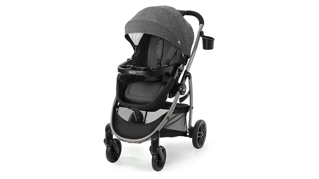 convertible redmond pramette stroller