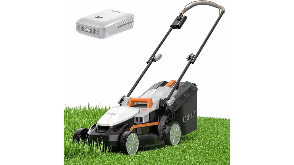 cordless 13 inch lawn mower