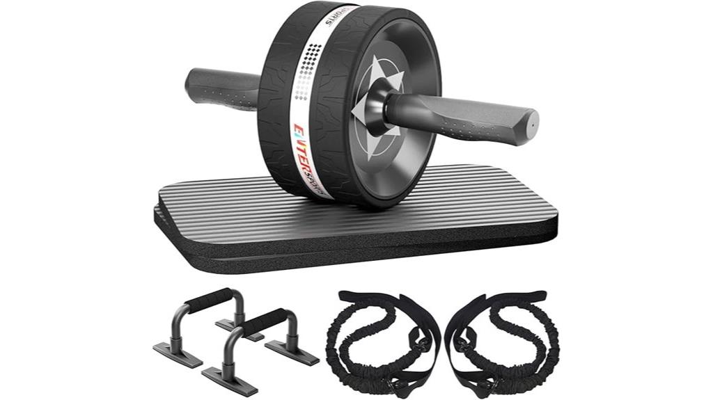 core workout with ab roller
