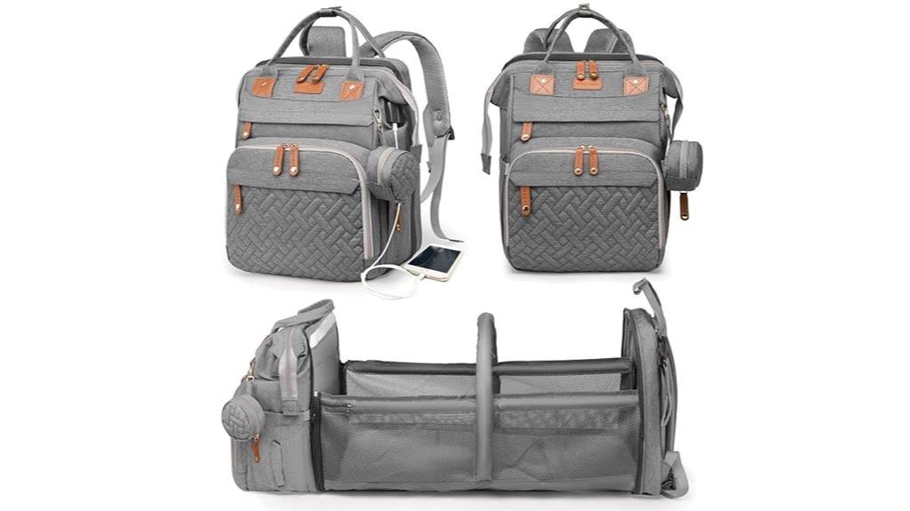 diaper bag with usb
