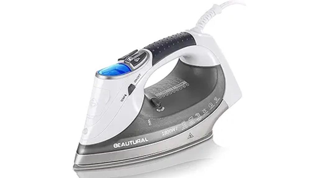 digital lcd steam iron