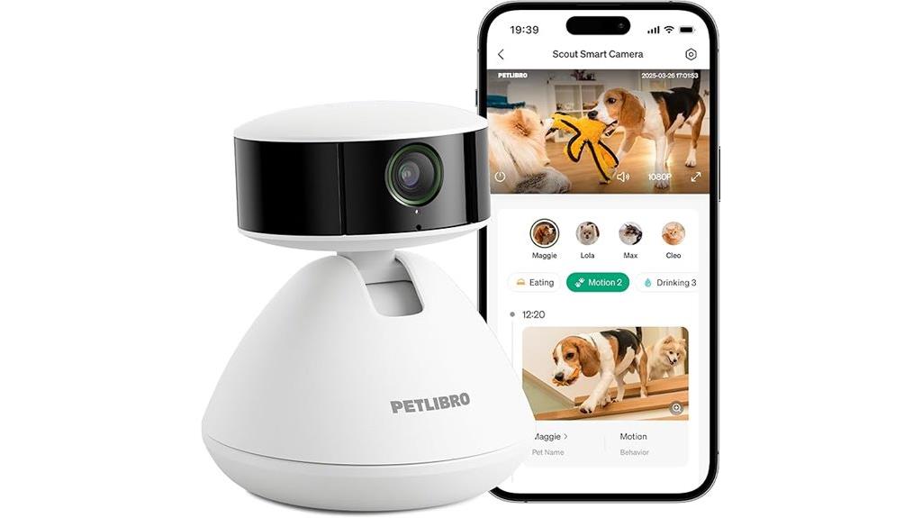 dog camera with night vision