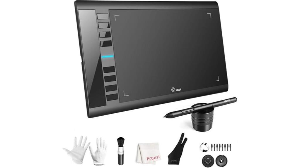 drawing tablet with stylus