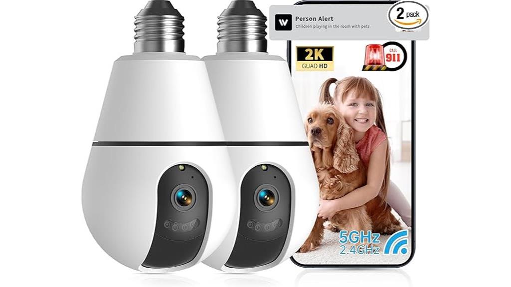 dual led light cameras