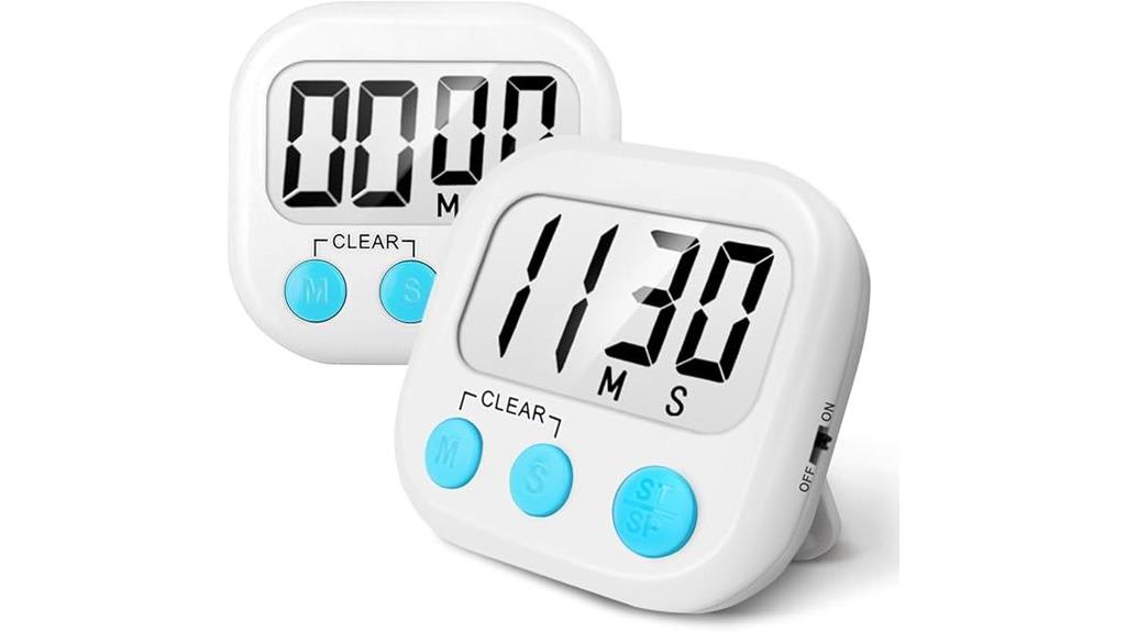 dual magnetic digital timers