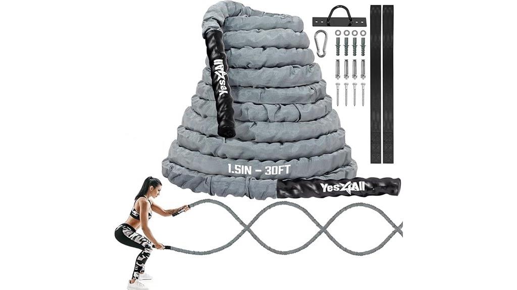 durable battle rope equipment