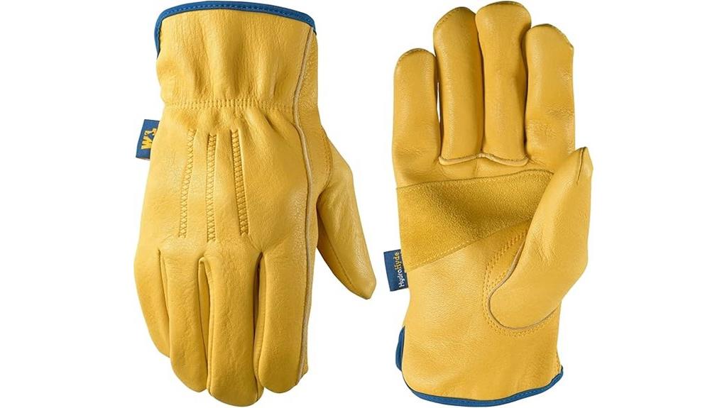 durable leather work gloves