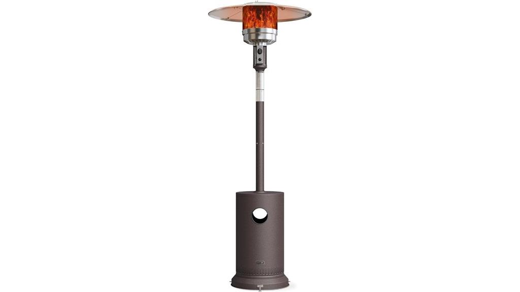 east oak 48k patio heater