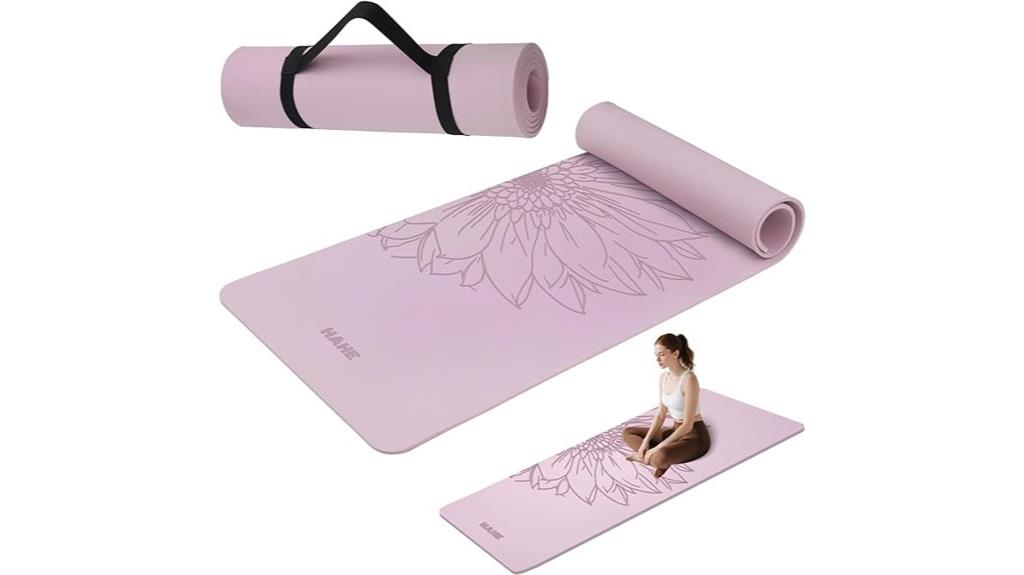 eco friendly non slip yoga mat