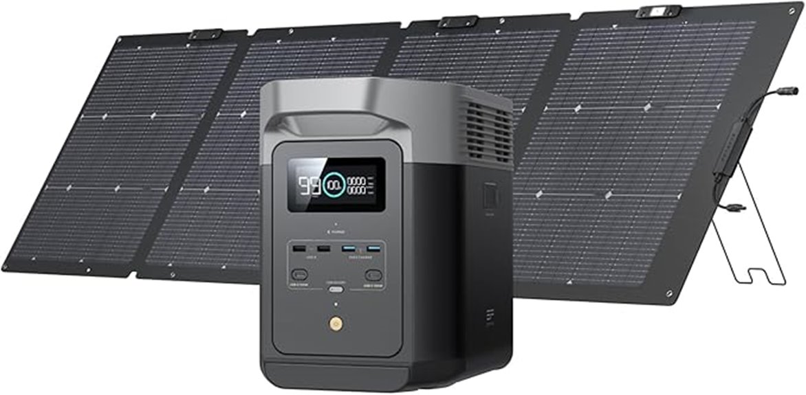 ecoflow delta2 solar kit