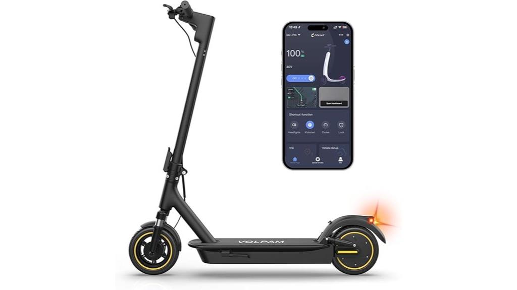 electric adult scooter suspension