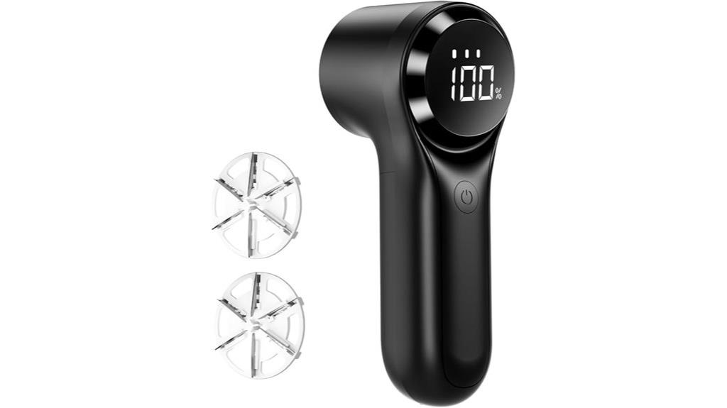 electric rechargeable fabric shaver