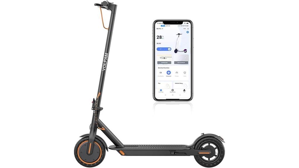electric scooter with powerful motor