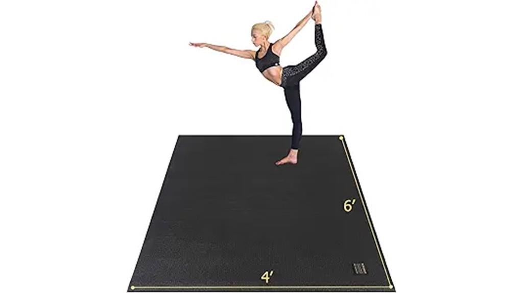 extra thick non slip yoga mat