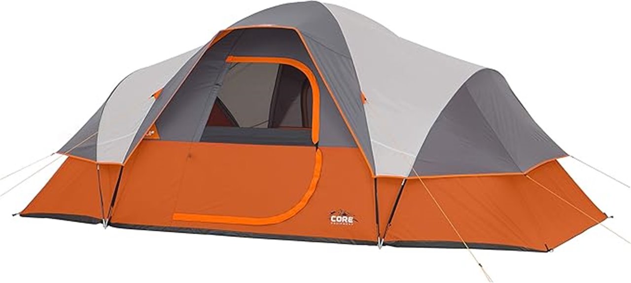 family outdoor camping tent